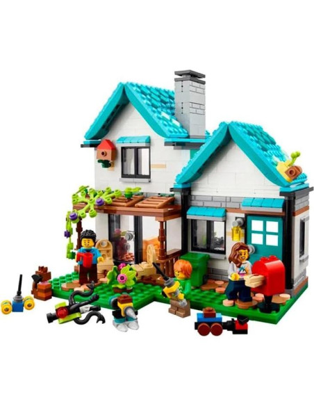 LEGO Creator Casa Acogedora 3 en 1 808 Piezas 31139