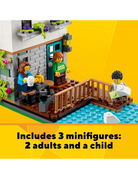LEGO Creator Casa Acogedora 3 en 1 808 Piezas 31139