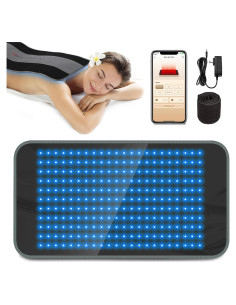 Almohadilla de Terapia de Luz Roja y Azul Comfytemp 61x30.5cm