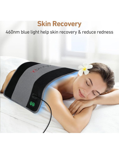 Almohadilla de Terapia de Luz Roja y Azul Comfytemp 61x30.5cm
