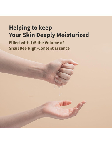 Mascarilla Facial Benton de Baba de Caracol y Veneno de Abeja - 10 Hojas