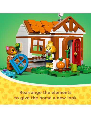 LEGO Visita a la Casa de Isabelle Animal Crossing 389 Piezas