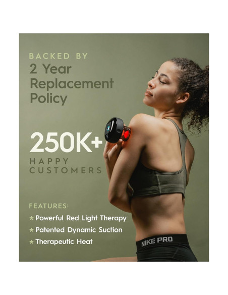 Masajeador de Ventosas REVO 4 en 1 Inteligente Alivio Dolor