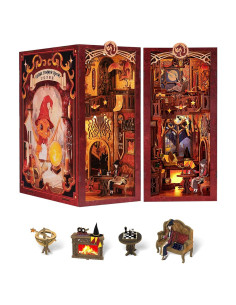 Kit Casa Miniatura Fsolis RK01 DIY Sujetalibros Decorativo