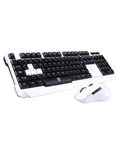 Combo Teclado y Ratón Inalámbrico Soke-Six 2.4GHz Ergonómico