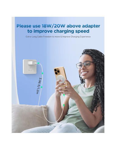 Cargador Inalámbrico Magnético Bohuma para iPhone 16/15/14/13/12