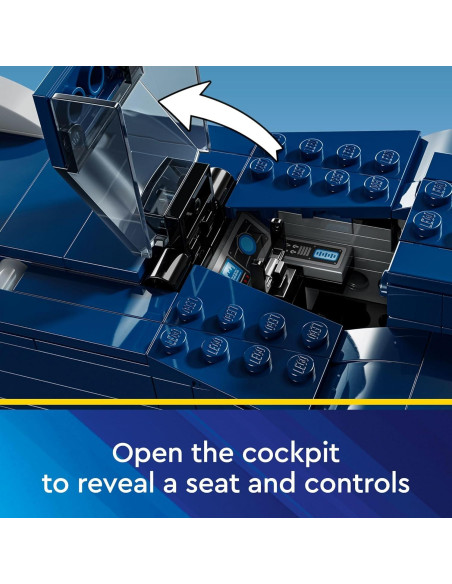 LEGO Batmobile Batman vs Harley Quinn y Mr. Freeze 76274