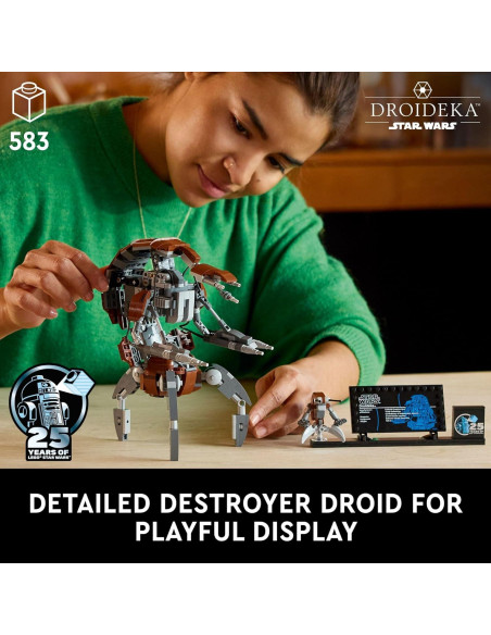 LEGO Star Wars Droideka 75381 - Figura Coleccionable 25 Aniversario