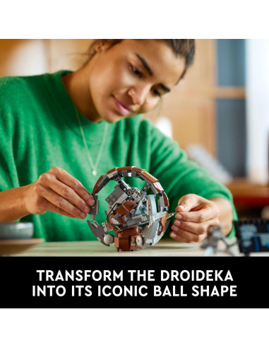 LEGO Star Wars Droideka 75381 - Figura Coleccionable 25 Aniversario