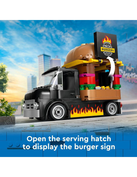 LEGO City Camión de Hamburguesas 60404 - Juguete para Niños