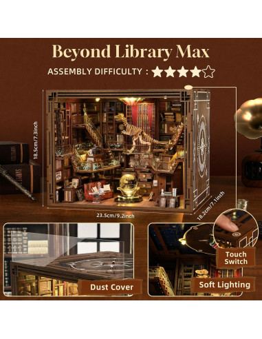 Kit de Rincón de Libros CCCDF Más Allá de la Biblioteca Max