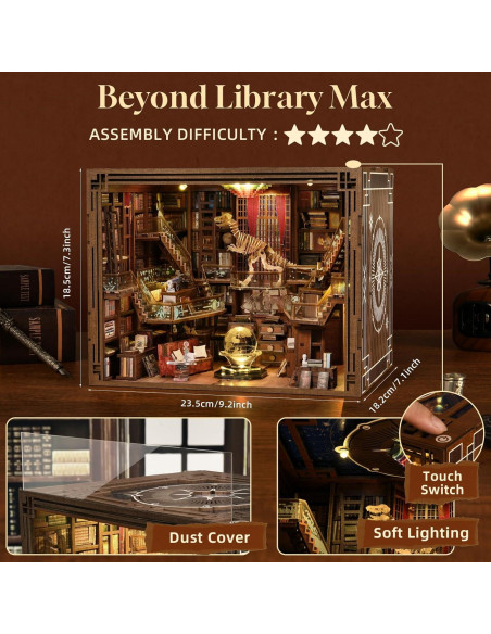 Kit de Rincón de Libros CCCDF Más Allá de la Biblioteca Max