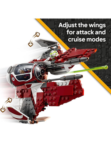 LEGO Star Wars Interceptor Jedi Ahsoka 290 Piezas 8+