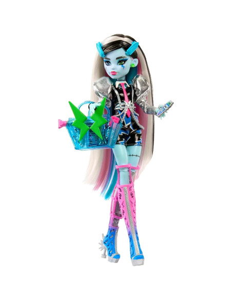 Muñeca Monster High Mattel Frankie Stein Rockstar con Accesorios