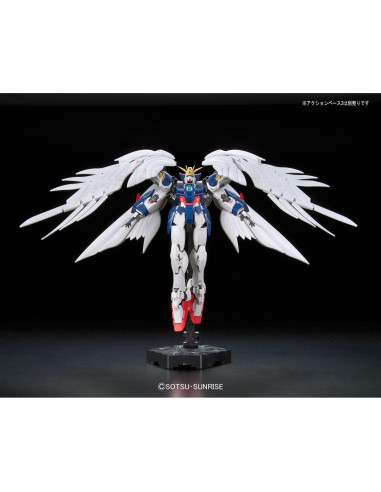 Kit de Modelo Bandai Hobby RG Wing Gundam Zero 1/144