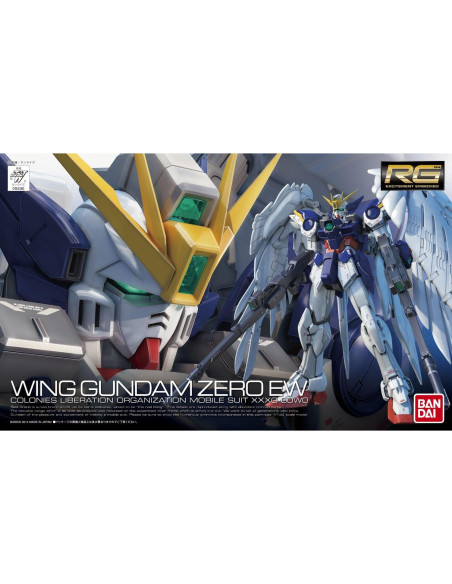 Kit de Modelo Bandai Hobby RG Wing Gundam Zero 1/144 Kit de Modelo Bandai Hobby RG Wing Gundam Zero 1/144
