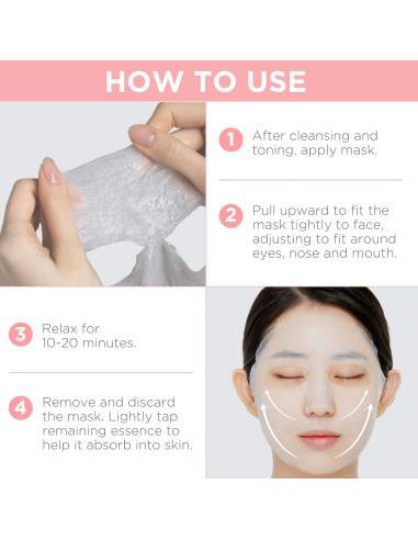 Mascarilla Facial Mediheal Colágeno 10 Hojas Reafirmante