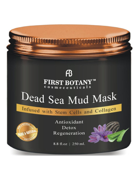 Máscara Facial de Arcilla del Mar Muerto First Botany 249g Máscara Facial de Arcilla del Mar Muerto First Botany 249g