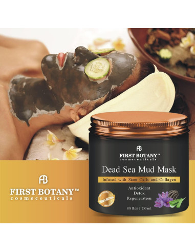 Máscara Facial de Arcilla del Mar Muerto First Botany 249g