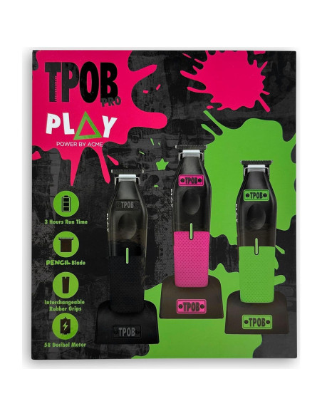 Cortadora de Cabello TPOB PLAY 7000 RPM con Cuchilla Profesional Cortadora de Cabello TPOB PLAY 7000 RPM con Cuchilla Profesional