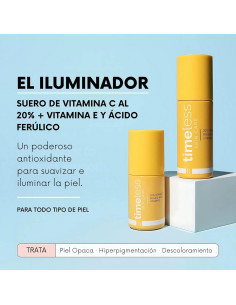 Suero de Vitamina C Timeless Skin Care 30ml Iluminador 2