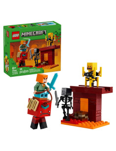 LEGO Minecraft Batalla de Lava del Nether 21266 - 99 Piezas