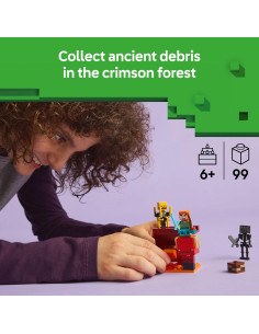 LEGO Minecraft Batalla de Lava del Nether 21266 - 99 Piezas 2