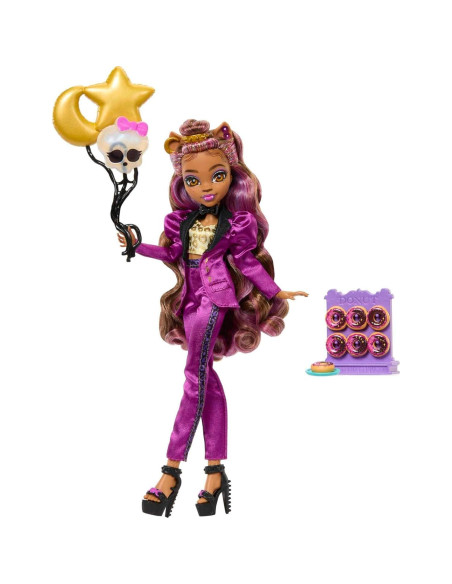 Muñeca Clawdeen Wolf Monster High Fiesta Monster Ball 25cm