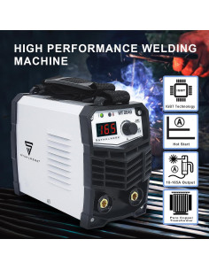 Máquina de Soldadura MMA Inverter S STAHLWERK 165A Digital 2