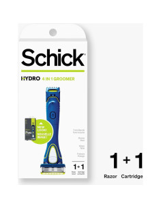 Maquinilla de Afeitar Schick Hydro 5 con Recortador 3 en 1 2