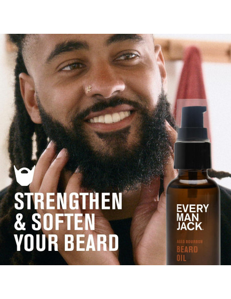 Aceite para Barba Every Man Jack - Bourbon Añejo - 28 g