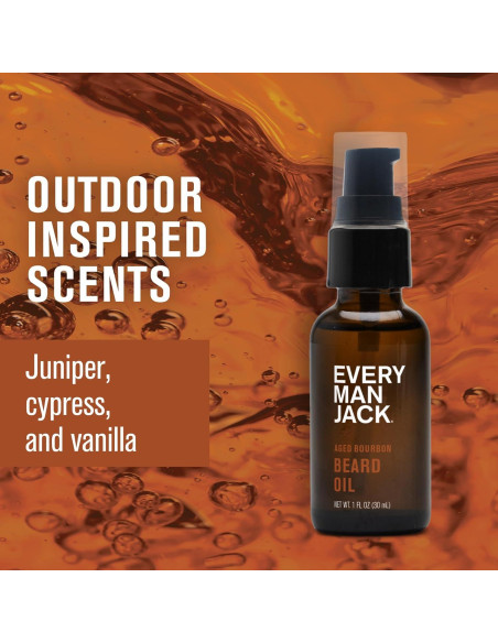 Aceite para Barba Every Man Jack - Bourbon Añejo - 28 g