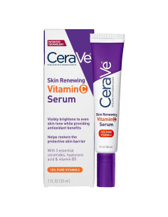 Suero Iluminador CeraVe 10% Vitamina C y Ácido Hialurónico