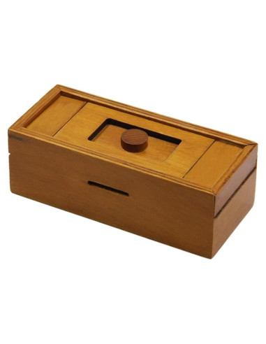 Caja Puzzle de Madera ATDAWN con Compartimentos Secretos