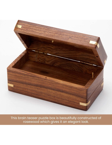 Caja de Rompecabezas Secreta Enigma Bits and Pieces - Madera