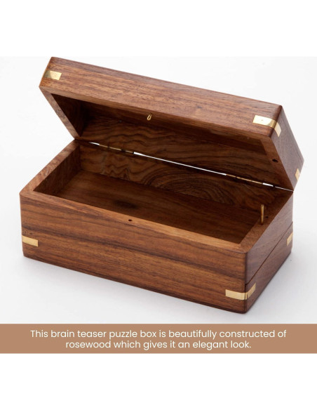 Caja de Rompecabezas Secreta Enigma Bits and Pieces - Madera