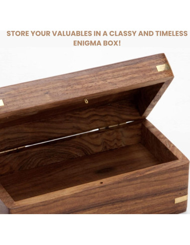 Caja de Rompecabezas Secreta Enigma Bits and Pieces - Madera