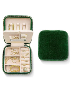 Caja de Joyería Benevolence LA Esmeralda Compacta con Espejo
