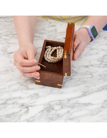 Caja de Rompecabezas Secreta Enigma Bits and Pieces - Madera