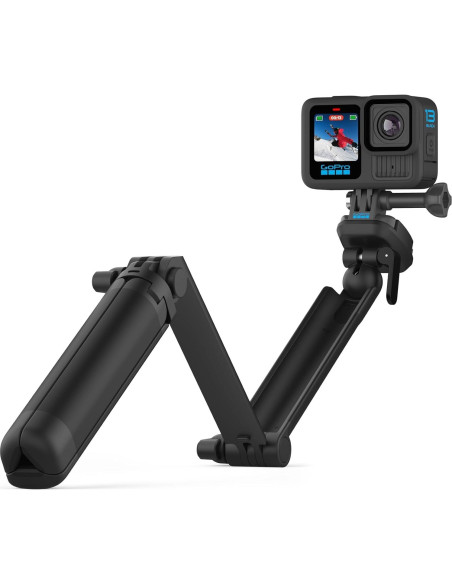 Soporte GoPro 3-Way 2.0 Negro - Trípode y Brazo Extensible