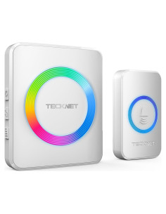 Timbre Inalámbrico TECKNET WA878, 60 Tonos, IP65, 120dB