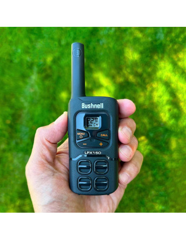 Walkie Talkie Bushnell LPX150 2x Radios 32km Alcance