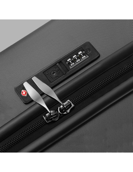 2 Candados TSA de Combinación Ech.Apr para Equipaje Negro