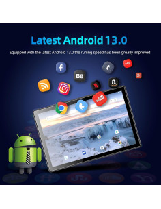 BYYBUO SmartPad A10_L Tablet 10.1" Android 13 4GB RAM 2