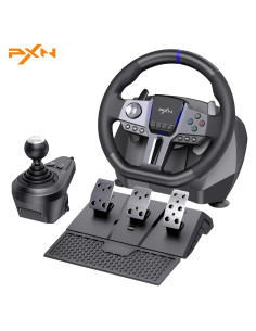 Volante de Carreras PXN V9 Gen2 con Pedales y Vibración