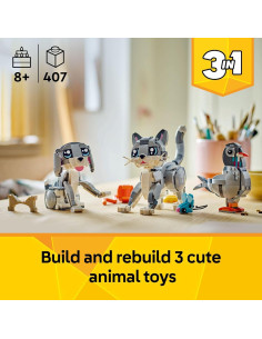 LEGO Creator 3 en 1 Juguete de Gato 407 Piezas - 31163 2