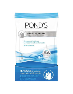 Toallitas Limpiadoras Húmedas Ponds Original Fresh 30 Unidades