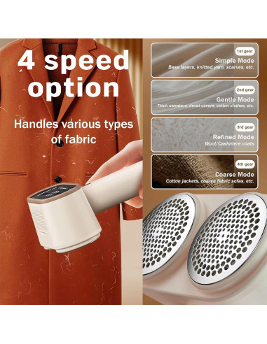 Afeitadora de Pelusa Shuang Zi Zuo Recargable 12 Cuchillas