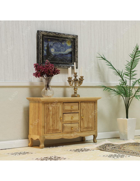 Muebles Clásicos para Casa de Muñecas iLAND 7 Piezas