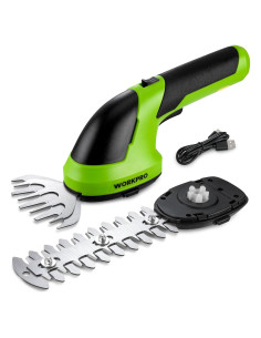Cortadora de Césped WORKPRO 2 en 1 7.2V Ligera y Eficaz